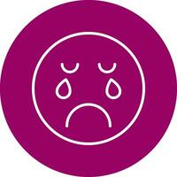 Crying Vector Icon
