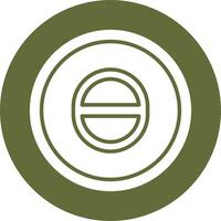 Theta Vector Icon