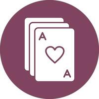 Poker Cards Vector Icon