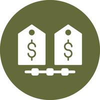 Residual Value Vector Icon
