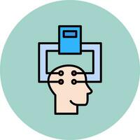 Electroencephalogram Vector Icon