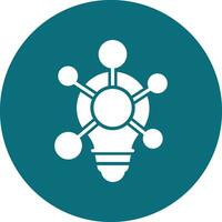 Clustering Vector Icon
