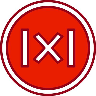 Absolute Value Vector Icon