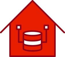 Data Warehouse Vector Icon