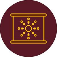 Diffusion Vector Icon