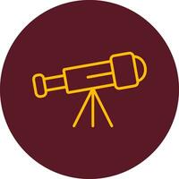 Telescope Vector Icon