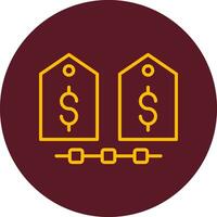 Residual Value Vector Icon