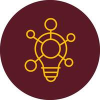 Clustering Vector Icon