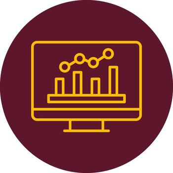 Monitoring Vector Icon