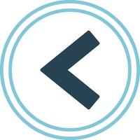 Less Than Vector Icon