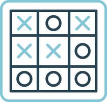 Tic Tac Toe Vector Icon