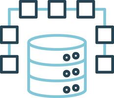 Structured Data Vector Icon