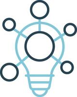 Clustering Vector Icon