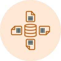 Aggregation Vector Icon