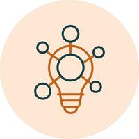 Clustering Vector Icon