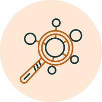 Network Analysis Vector Icon