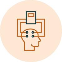 Electroencephalogram Vector Icon