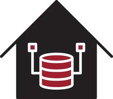 Data Warehouse Vector Icon