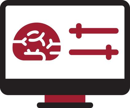 Computer Vector Icon