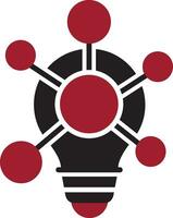 Clustering Vector Icon