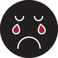 Crying Vector Icon