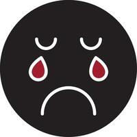 Crying Vector Icon