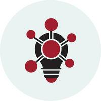 Clustering Vector Icon