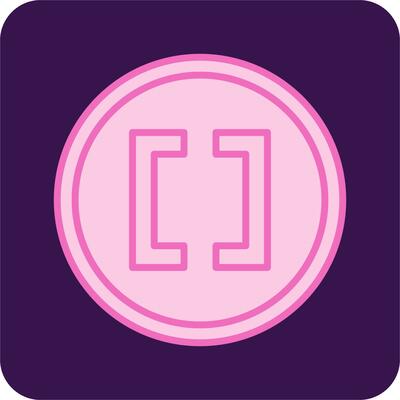 Brackets Vector Icon