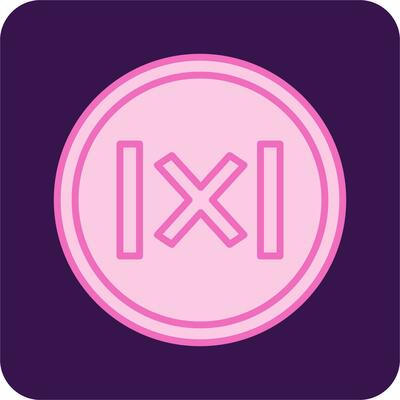 Absolute Value Vector Icon