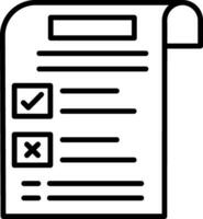 Rules Vector Icon