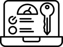 Key Performance Indicator Vector Icon