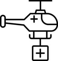 Helicopter Vector Icon