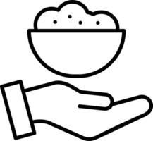 Food Donation Vector Icon