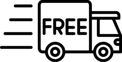 Free Delivery Vector Icon