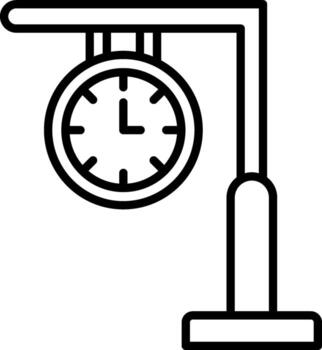 icono de vector de reloj