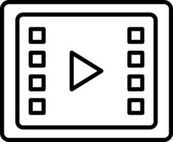 Video Processing Vector Icon