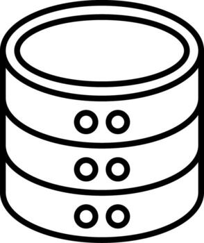 Databases Vector Icon