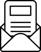 Newsletter Vector Icon