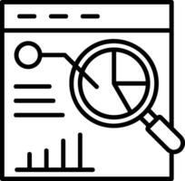 Statistical Analysis Vector Icon