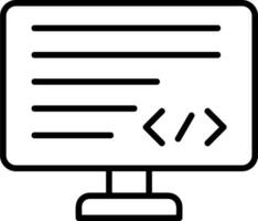 Coding Vector Icon