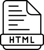 HTML Vector Icon