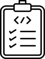 Task List Vector Icon