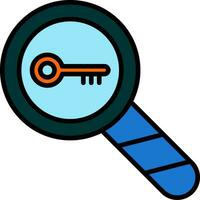 Keywords Vector Icon