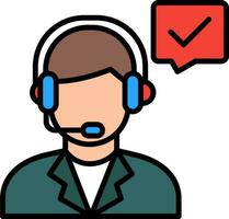 Customer Service Vector Icon