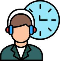 Business Hours Vector Icon