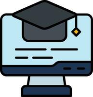 Elearning Vector Icon