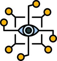 Eye Scanner Vector Icon