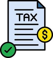 Taxes Vector Icon