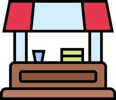 Food Stall Vector Icon