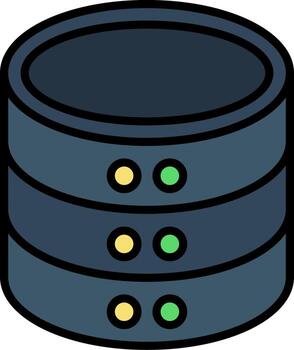 Databases Vector Icon